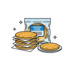 Frozen Parathas